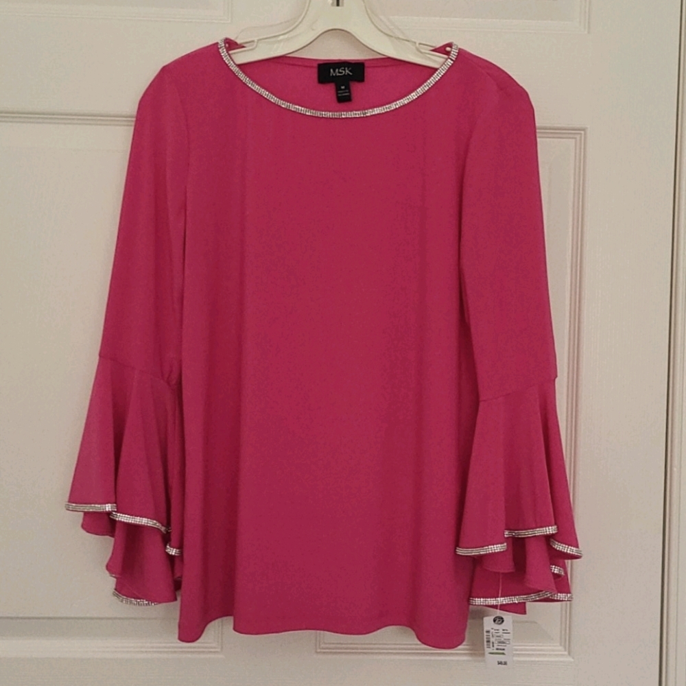 Fuschia Pink Blouse